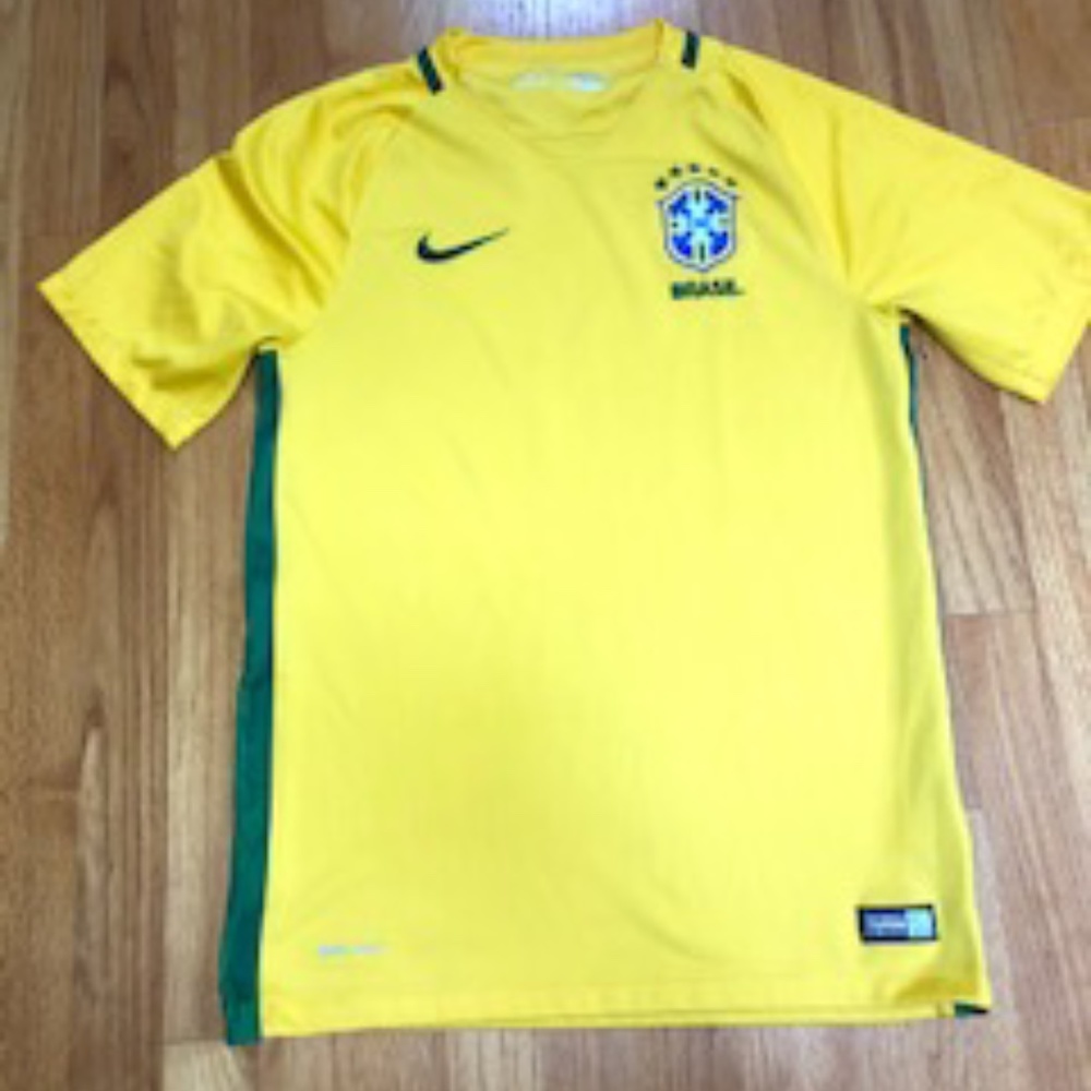 Nike Mens Brasil Soccer Jersey